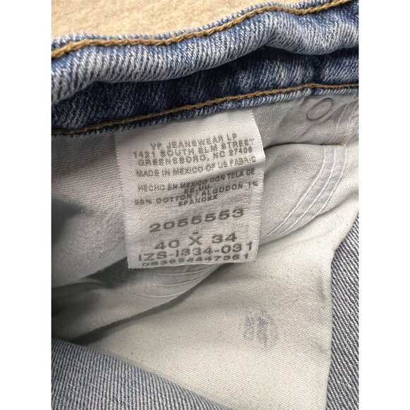 Lee Relaxed Fit Medium Wash Men's Denim Jeans 40 X 34 - Picture 7 of 10